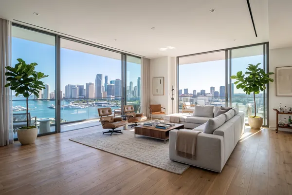 Harbor district condo building exterior